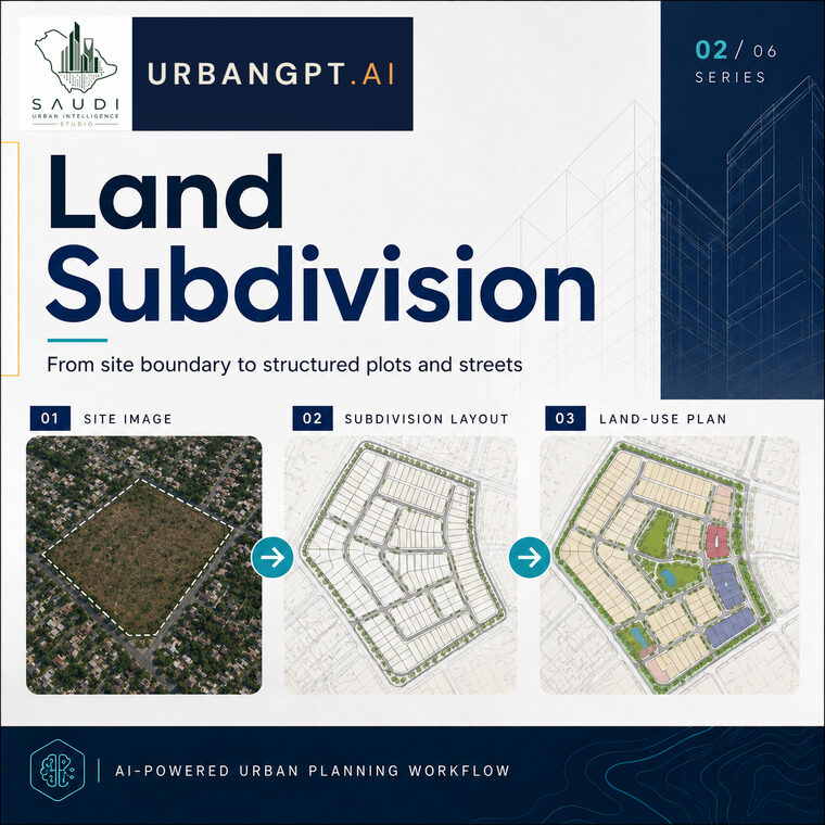 Land Subdivision — from site boundary to structured plots and streets
