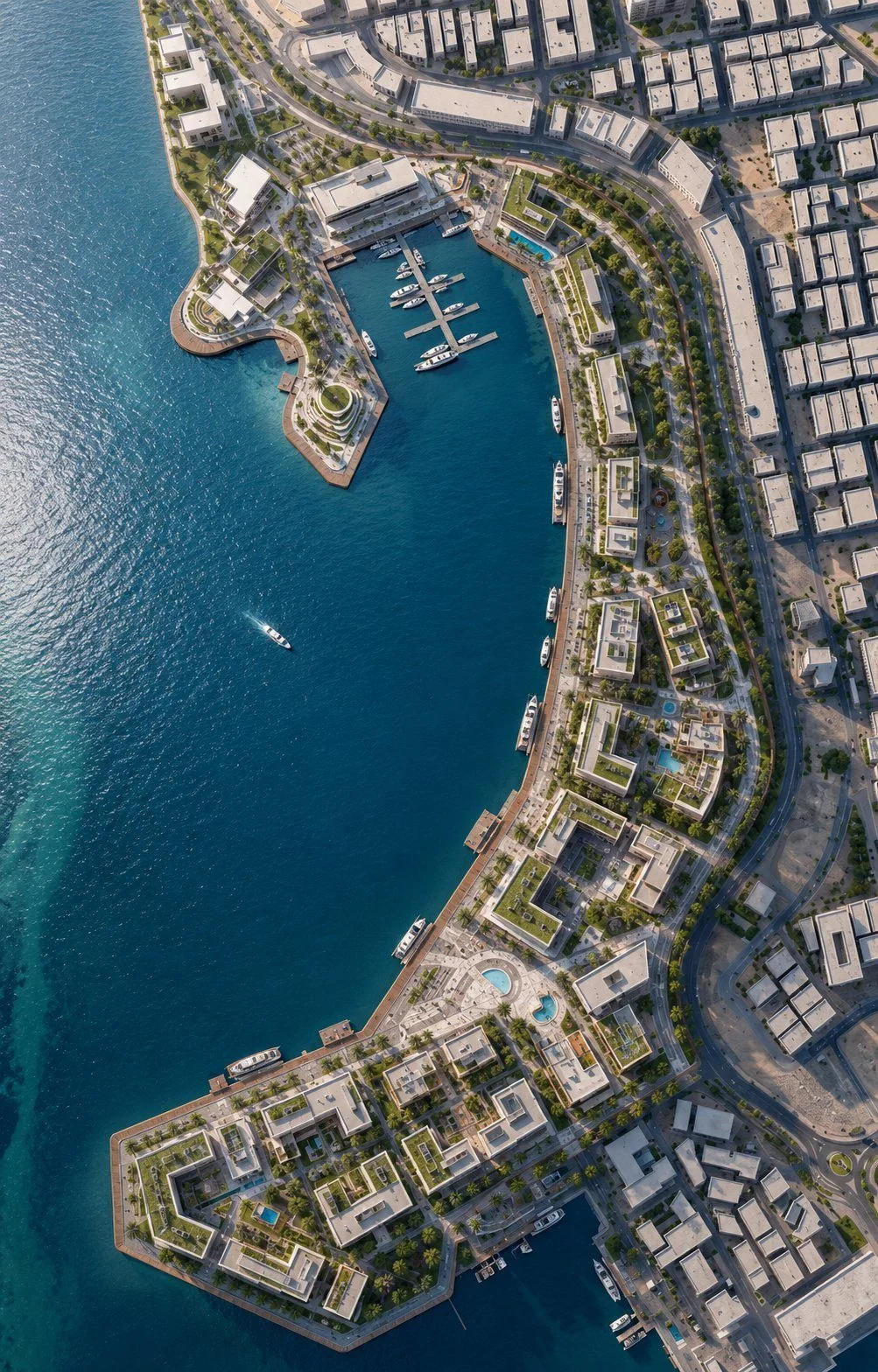 Jeddah Waterfront Destination — The Waterfront, Realised