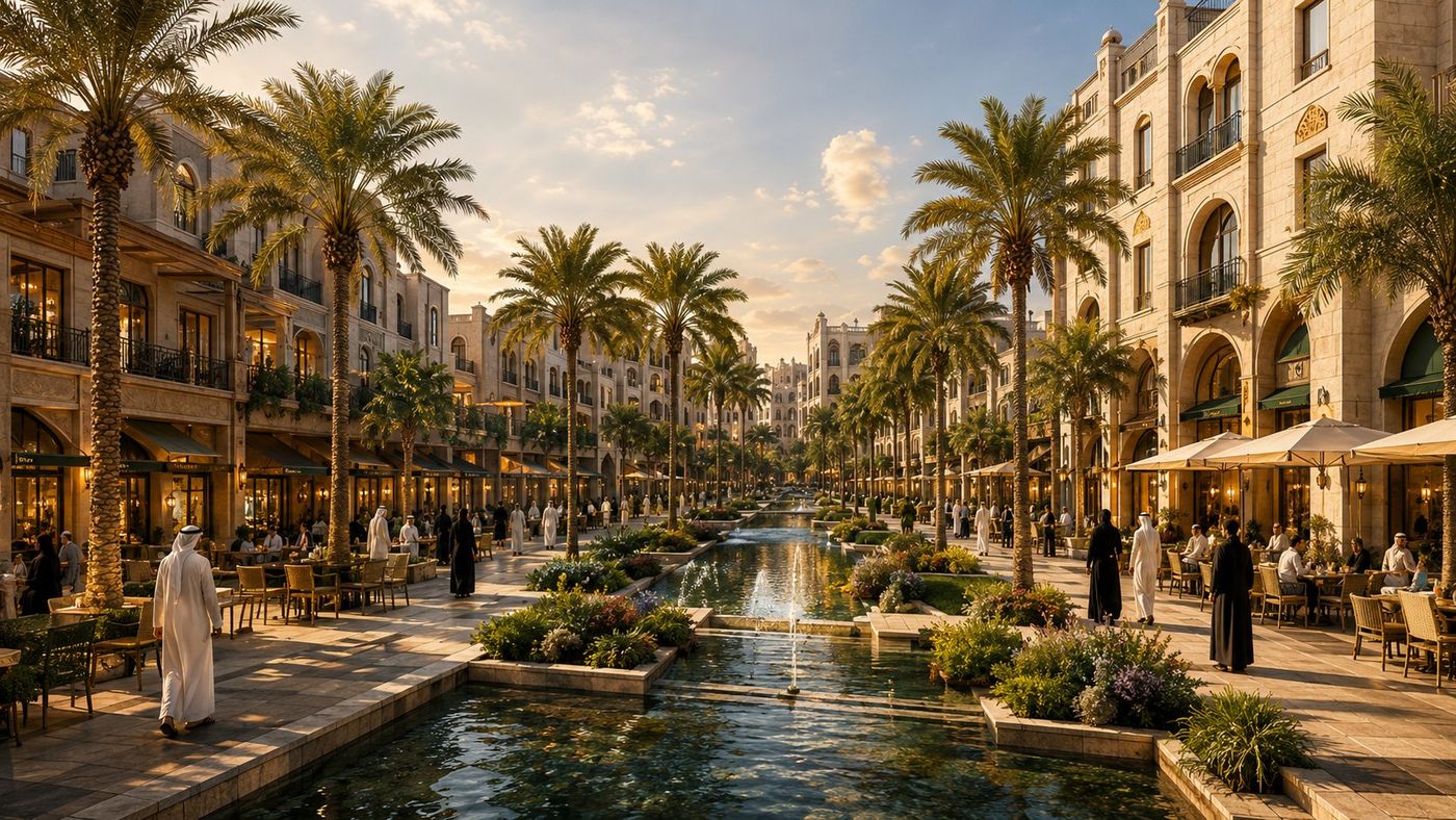 Oasis Jeddah District — Waterfront Promenade
