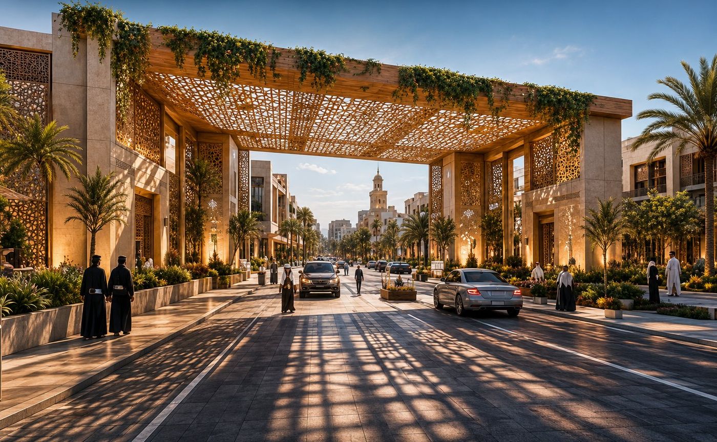 Oasis Jeddah District — Neighbourhood Gateway