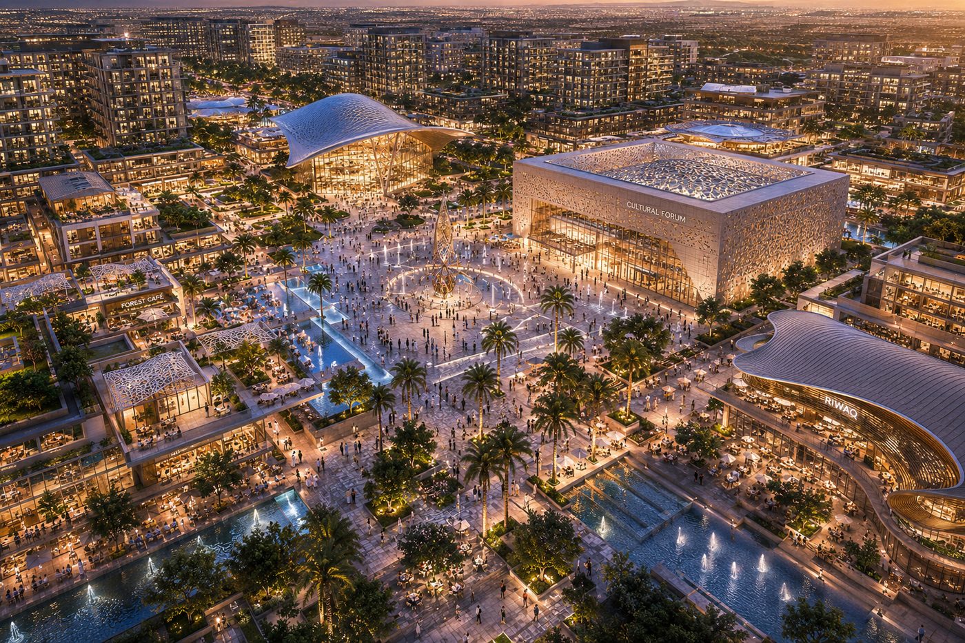 Riyadh Business City — Cultural Forum & Civic Plaza