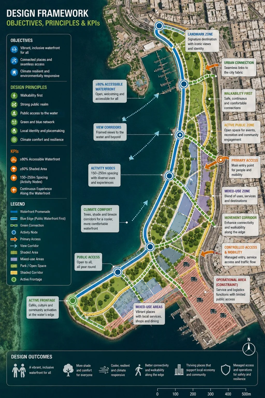 Jeddah Waterfront Destination — Objectives, Principles & Guest Experience