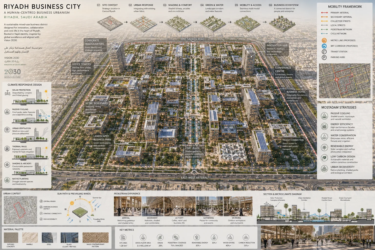 Riyadh Business City — Strategic Context & Mobility Framework